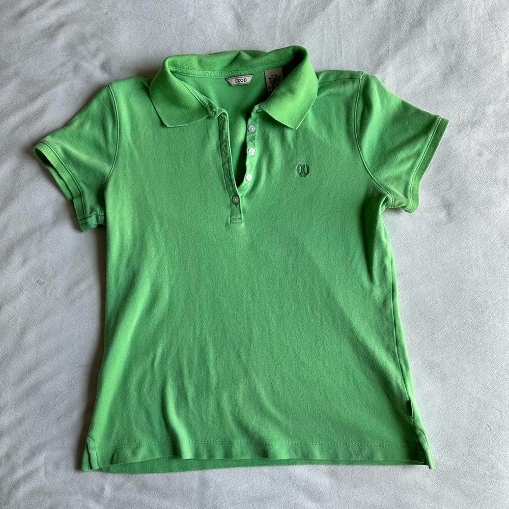 Izod Light Green Polo Shirt